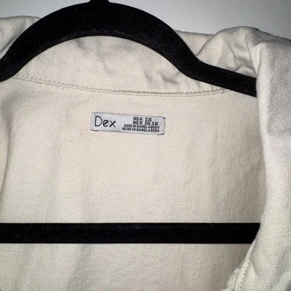 Dex Light Beige Utility Jacket - Picture 2 of 2